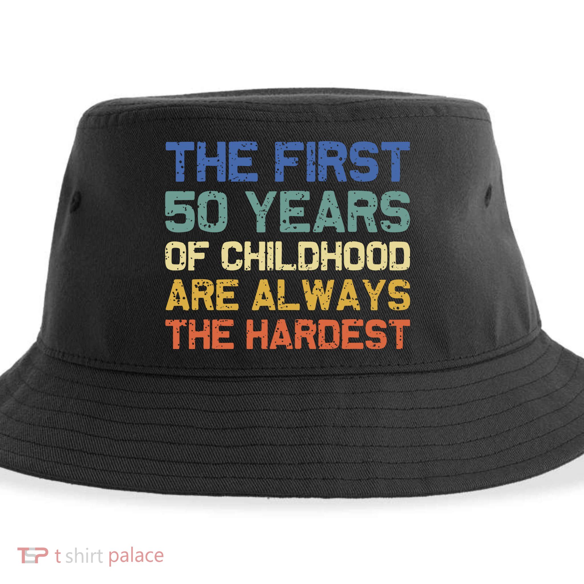 50th Birthday Gift Vintage 1972 Sustainable Bucket Hat