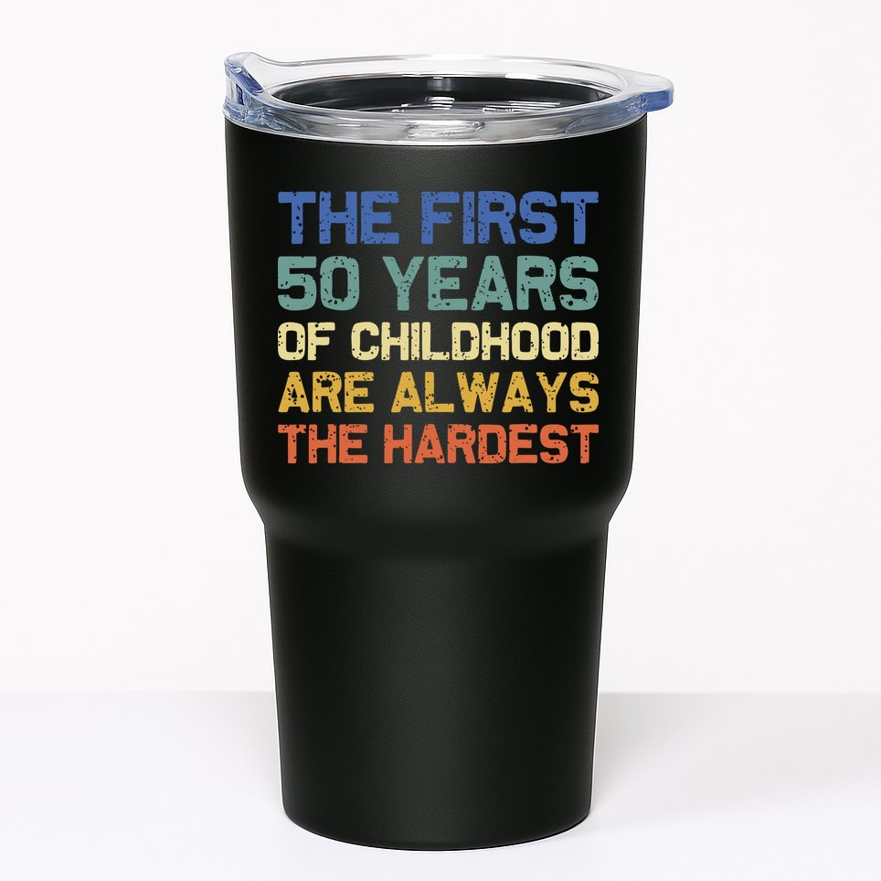 50th Birthday Gift Vintage 1972 Tumbler