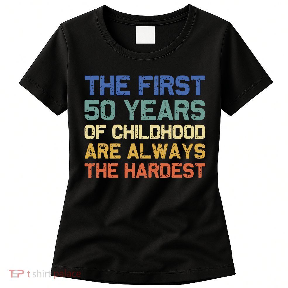 50th Birthday Gift Vintage 1972 Womens T-Shirt