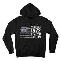 50th Birthday Gift Vintage 1972 Tall Hoodie