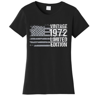 50th Birthday Gift Vintage 1972 Women's T-Shirt