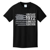 50th Birthday Gift Vintage 1972 Kids T-Shirt