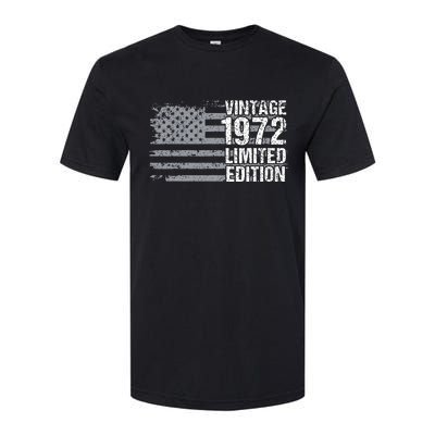 50th Birthday Gift Vintage 1972 Softstyle CVC T-Shirt