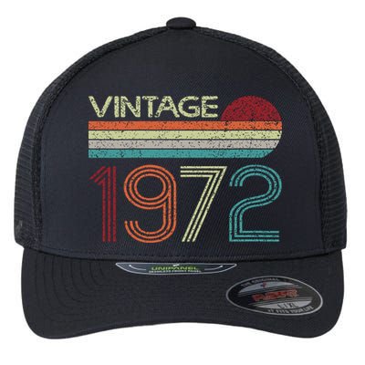 50th Birthday Gift Vintage 1972 Flexfit Unipanel Trucker Cap