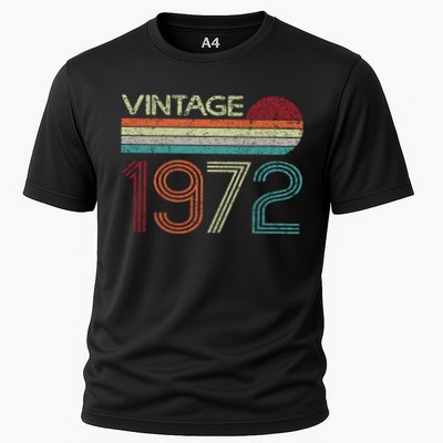 50th Birthday Gift Vintage 1972 Performance Shirt