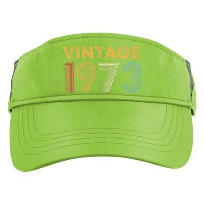 50th Birthday Gift Vintage 1973 50 Years Old Adult Drive Performance Visor