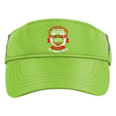 53nd Birthday Gift Vintage Legends Born In 1971 53 Years Old Adult Drive Performance Visor