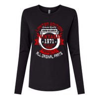 53nd Birthday Gift Vintage Legends Born In 1971 53 Years Old Womens Cotton Relaxed Long Sleeve T-Shirt