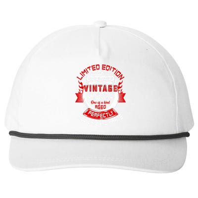 53nd Birthday Gift Vintage Legends Born In 1971 53 Years Old Snapback Five-Panel Rope Hat