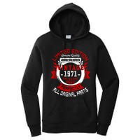 53nd Birthday Gift Vintage Legends Born In 1971 53 Years Old Women's Pullover Hoodie