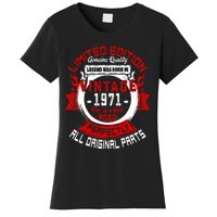 53nd Birthday Gift Vintage Legends Born In 1971 53 Years Old Women's T-Shirt