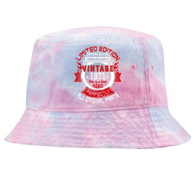 53nd Birthday Gift Vintage Legends Born In 1971 53 Years Old Tie-Dyed Bucket Hat