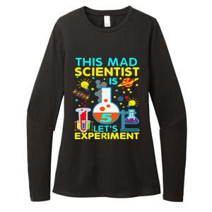 5th Birthday Gift This Mad Scientist Is 5 Let's Experiment Womens CVC Long Sleeve Shirt