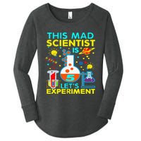 5th Birthday Gift This Mad Scientist Is 5 Let's Experiment Women's Perfect Tri Tunic Long Sleeve Shirt