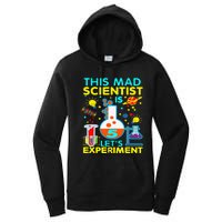 5th Birthday Gift This Mad Scientist Is 5 Let's Experiment Women's Pullover Hoodie