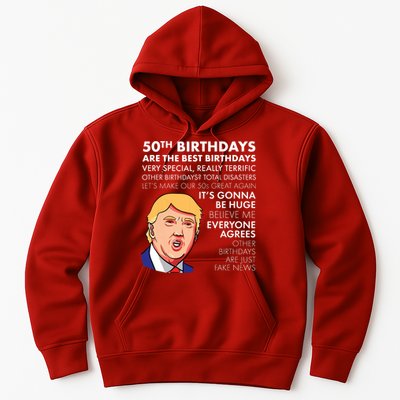 50th Birthday Gift Funny Trump Quote For Man Hoodie