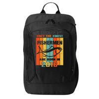 5th Birthday Gift For 5 Year Old Fishing Fishermen 2016 City Backpack