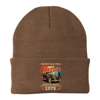 50th Birthday Im Not Old Im A Classic 1975 Custom Built Beanie