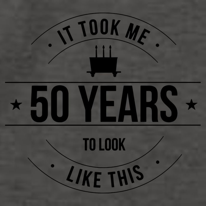 50th Birthday It Took 50 Years To Look This Good Vector Backpack