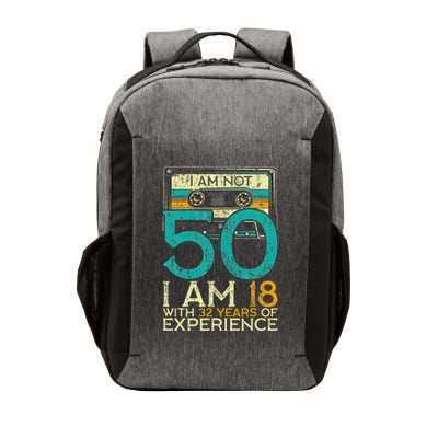 50Th Birthday I Am Not 50 18 With 32 Years Of Experience Vector Backpack