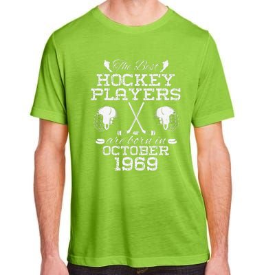 55th Birthday In December 1969 Best Hockey Players Adult ChromaSoft Performance T-Shirt