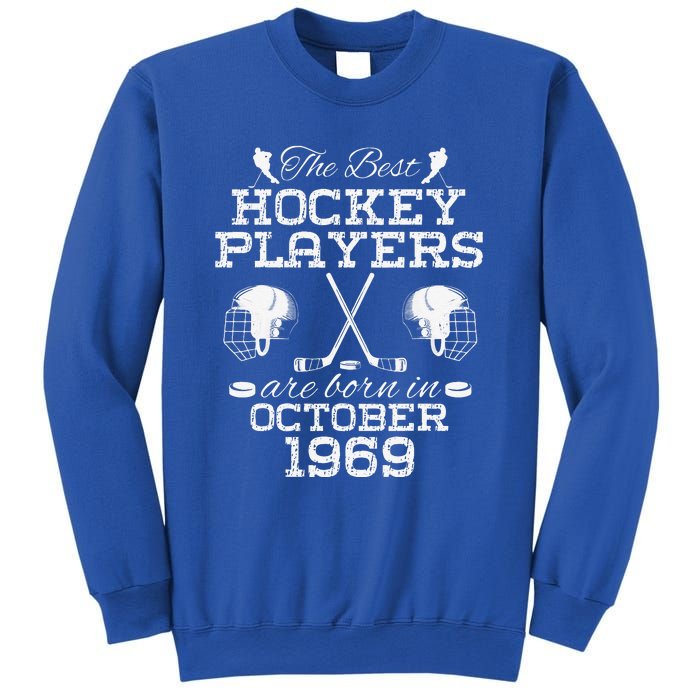 55th Birthday In December 1969 Best Hockey Players Sweatshirt