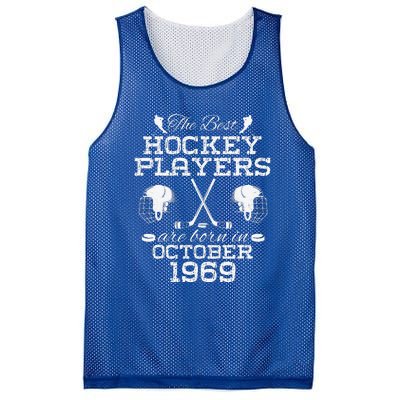 55th Birthday In December 1969 Best Hockey Players Mesh Reversible Basketball Jersey Tank