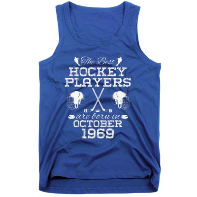 55th Birthday In December 1969 Best Hockey Players Tank Top