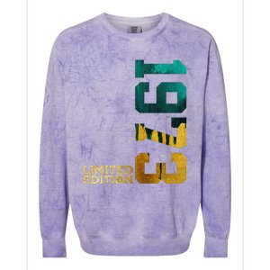 50th Birthday Limited Edition 1973 Colorblast Crewneck Sweatshirt