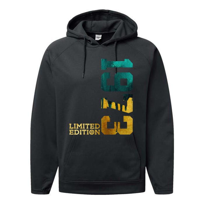 50th Birthday Limited Edition 1973 Performance Fleece Hoodie