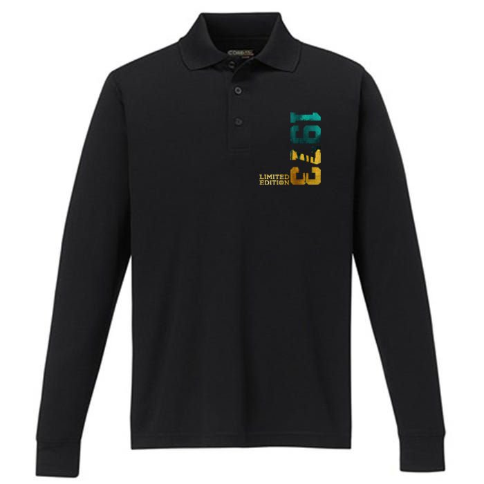 50th Birthday Limited Edition 1973 Performance Long Sleeve Polo