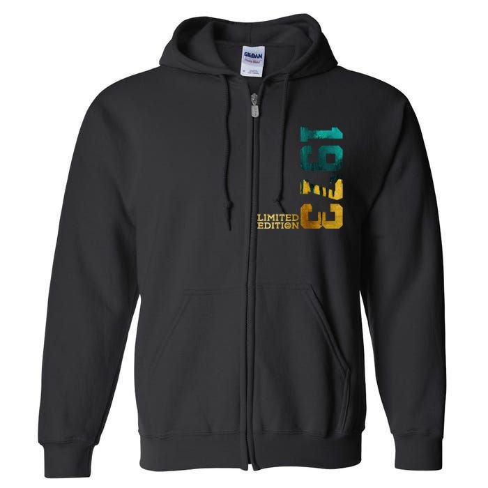 50th Birthday Limited Edition 1973 Full Zip Hoodie