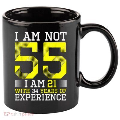 55th Birthday Man Woman 55 Year Old Gift 11oz C Handle Ceramic Mug