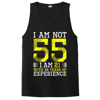 55th Birthday Man Woman 55 Year Old Gift PosiCharge Competitor Tank