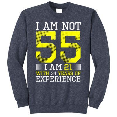 55th Birthday Man Woman 55 Year Old Gift Sweatshirt