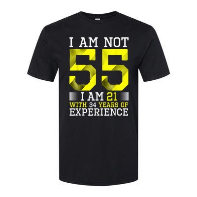 55th Birthday Man Woman 55 Year Old Gift Softstyle® CVC T-Shirt