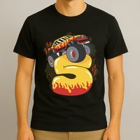 5th Birthday Monster Truck T-Shirt