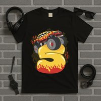 5th Birthday Monster Truck T-Shirt