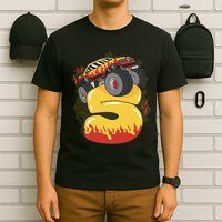 5th Birthday Monster Truck T-Shirt