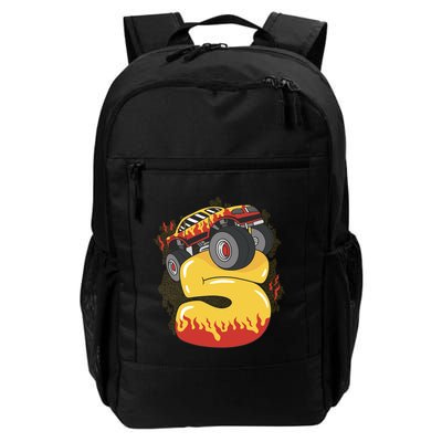 5th Birthday Monster Truck Backpack
