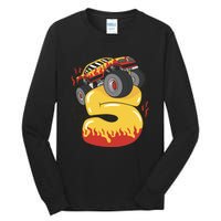 5th Birthday Monster Truck Tall Long Sleeve T-Shirt