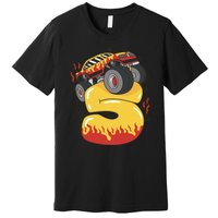 5th Birthday Monster Truck Premium T-Shirt