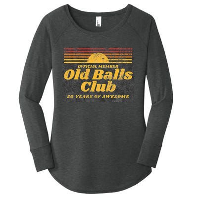 50th Birthday Old Balls Club 50 Years Of Awesome Women's Perfect Tri Tunic Long Sleeve Shirt