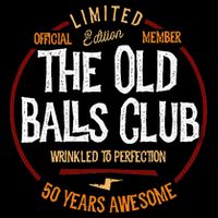 50th Birthday Old Ball Club 50 Years Awesome For Old Fart Bucket Hat