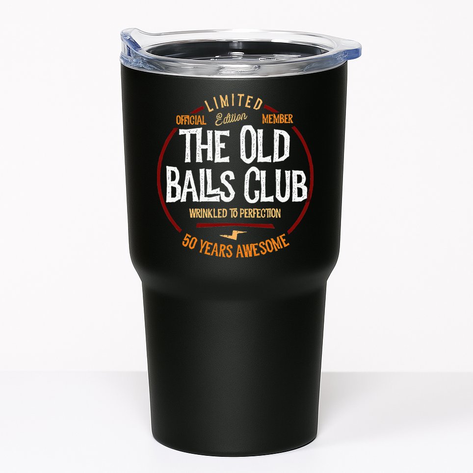 50th Birthday Old Ball Club 50 Years Awesome For Old Fart Tumbler