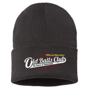 50th Birthday Old Balls Club 50 Years Of Awesome Sustainable Knit Beanie