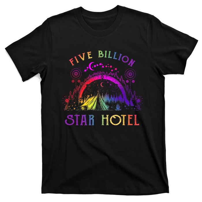 5 Billion Star Hotel Americas National Parks Camping Lovers T-Shirt