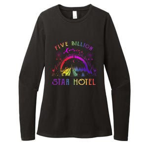 5 Billion Star Hotel Americas National Parks Camping Lovers Womens CVC Long Sleeve Shirt