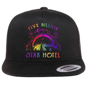 5 Billion Star Hotel Americas National Parks Camping Lovers Flat Bill Trucker Hat