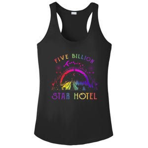 5 Billion Star Hotel Americas National Parks Camping Lovers Ladies PosiCharge Competitor Racerback Tank